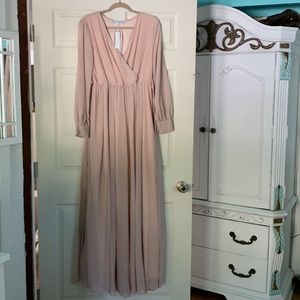 Baltic Born Lydia Maxi Dress Blush